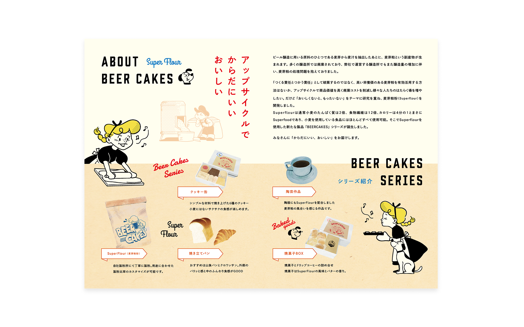 BEER CAKES